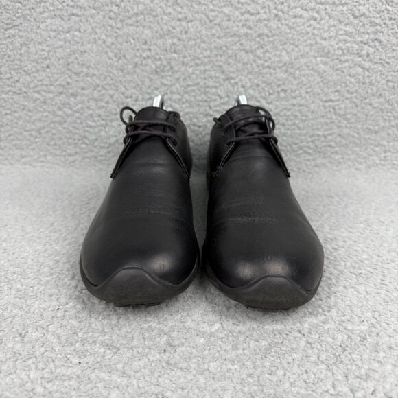 Collection Privee Womens 8.5 EU 38.5 Shoes Black Leather Casual Italy Vintage 1 - Picture 4 of 11